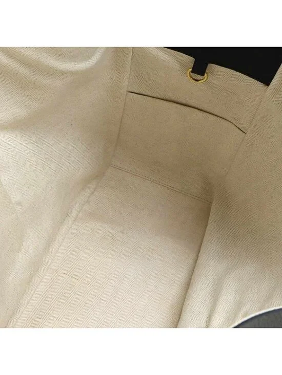 Loewe Hammock 2-Way Bag Leather Khaki Beige Medium - Picture 8 of 10